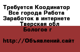 Требуется Коодинатор - Все города Работа » Заработок в интернете   . Тверская обл.,Бологое г.